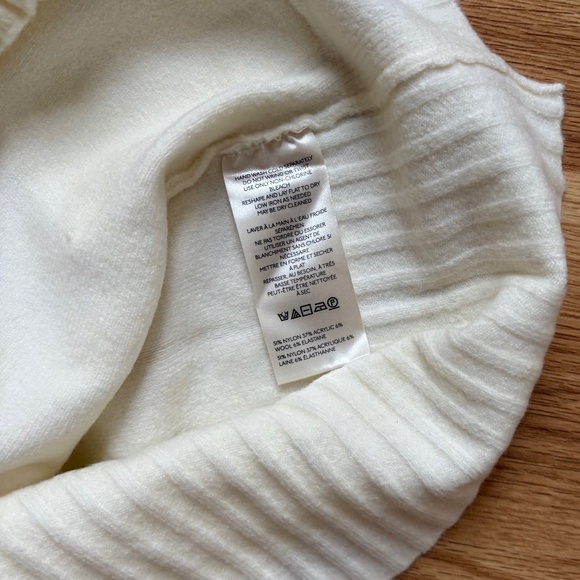 Free People ivory soft sweater cardigan - Picture 4 of 12